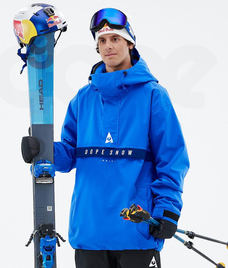 Blue Men\'s Dope JT Legacy Ski Jackets | NZ_D1878