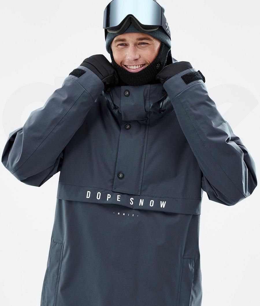 Blue Men's Dope Legacy Ski Jackets | NZ_D1210