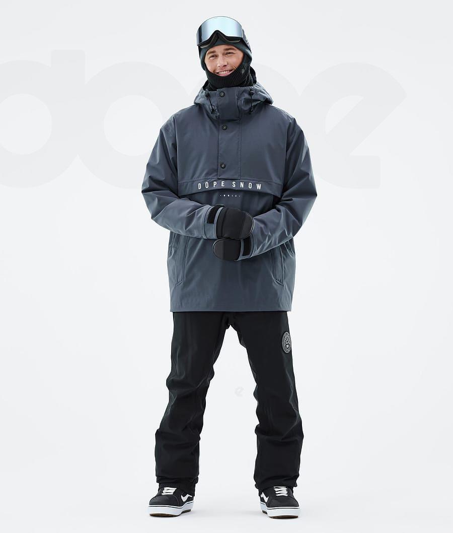 Blue Men's Dope Legacy Snowboard Jackets | NZ_D1204