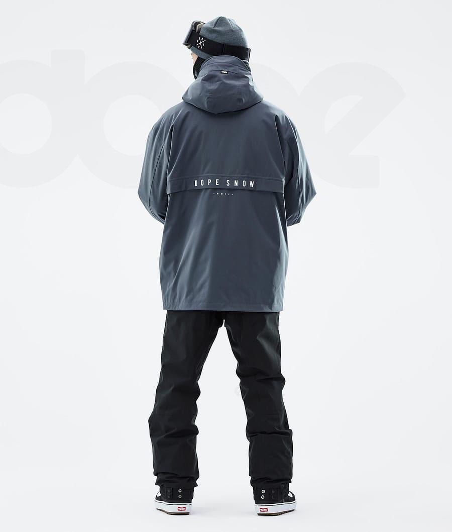 Blue Men's Dope Legacy Snowboard Jackets | NZ_D1204