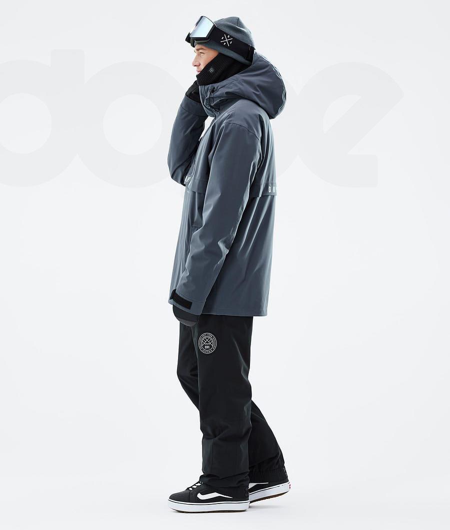 Blue Men's Dope Legacy Snowboard Jackets | NZ_D1204