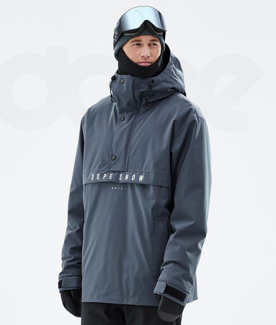 Blue Men\'s Dope Legacy Snowboard Jackets | NZ_D1204