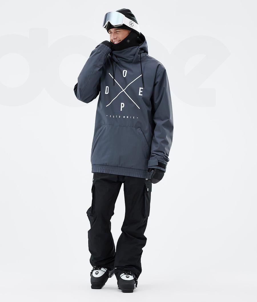 Blue Men's Dope Migoo Ski Jackets | NZ_D1208