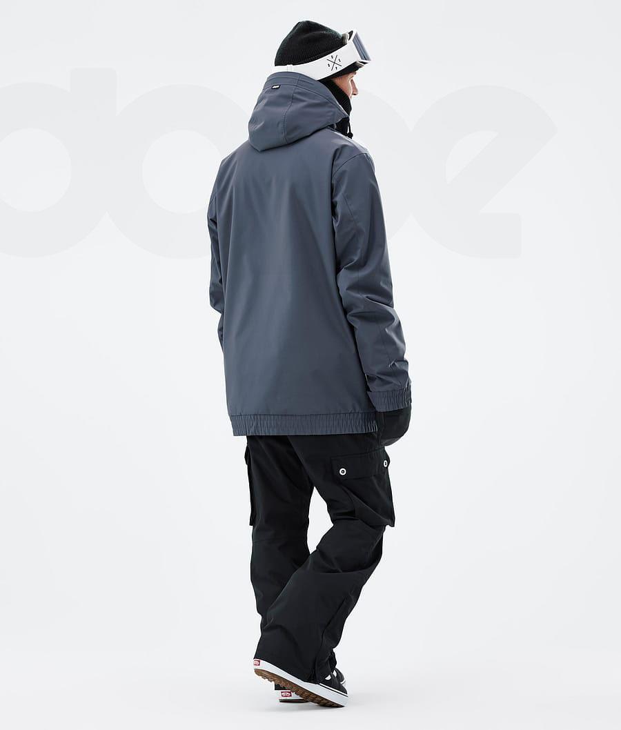 Blue Men's Dope Migoo Snowboard Jackets | NZ_D1663