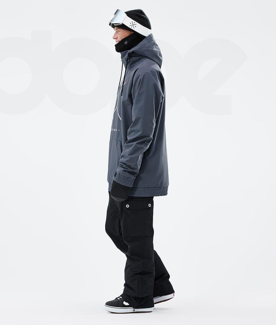 Blue Men's Dope Migoo Snowboard Jackets | NZ_D1663