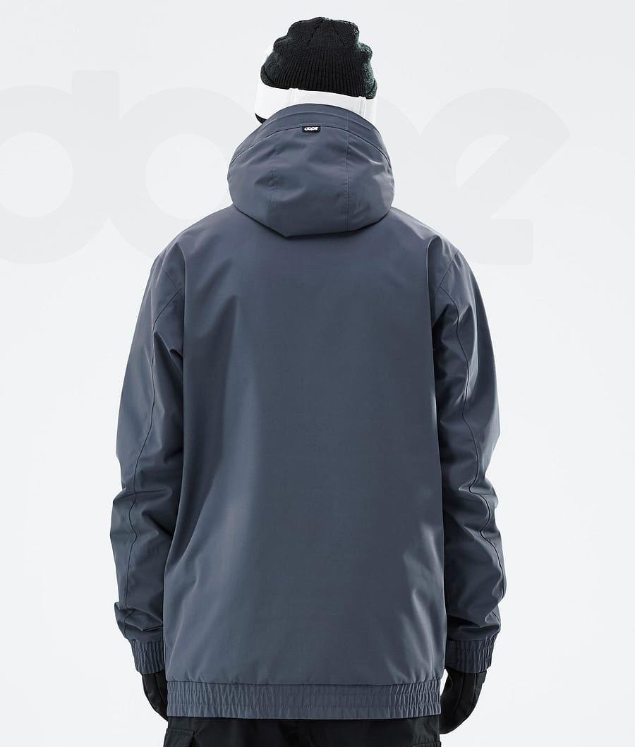 Blue Men's Dope Migoo Snowboard Jackets | NZ_D1663