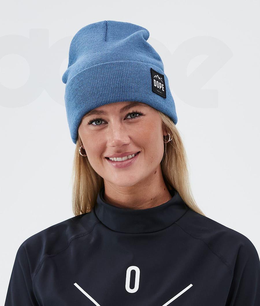 Blue Men's Dope Paradise Beanies | NZ_D2490