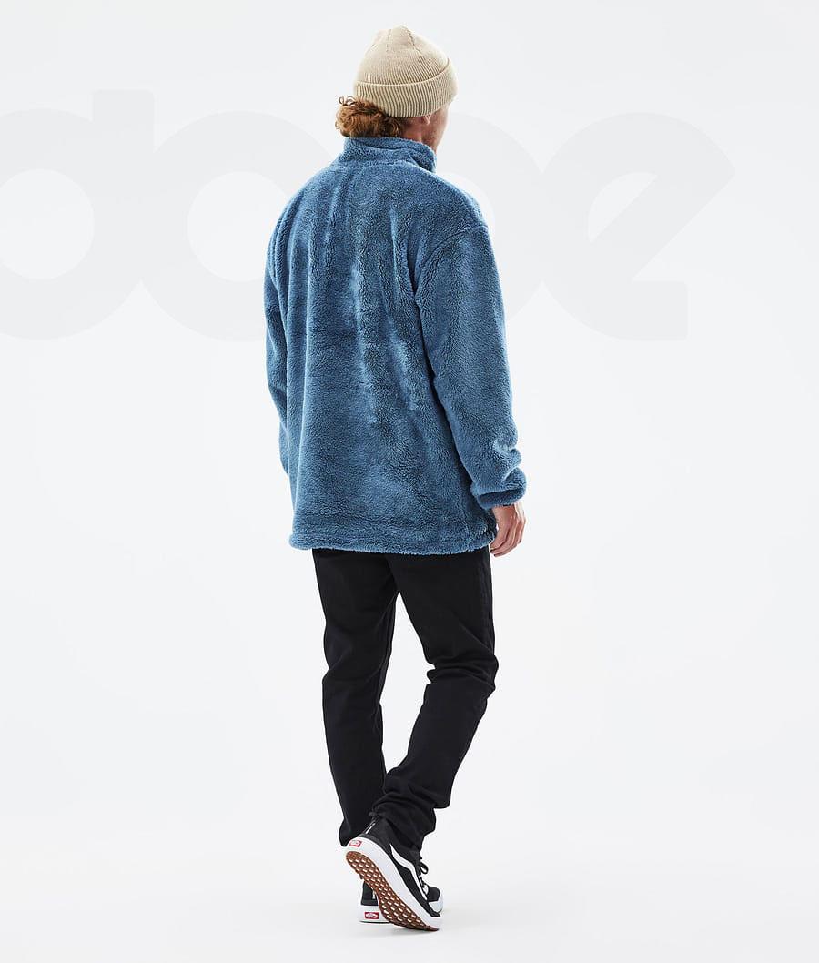Blue Men's Dope Pile Fleece | NZ_D1488