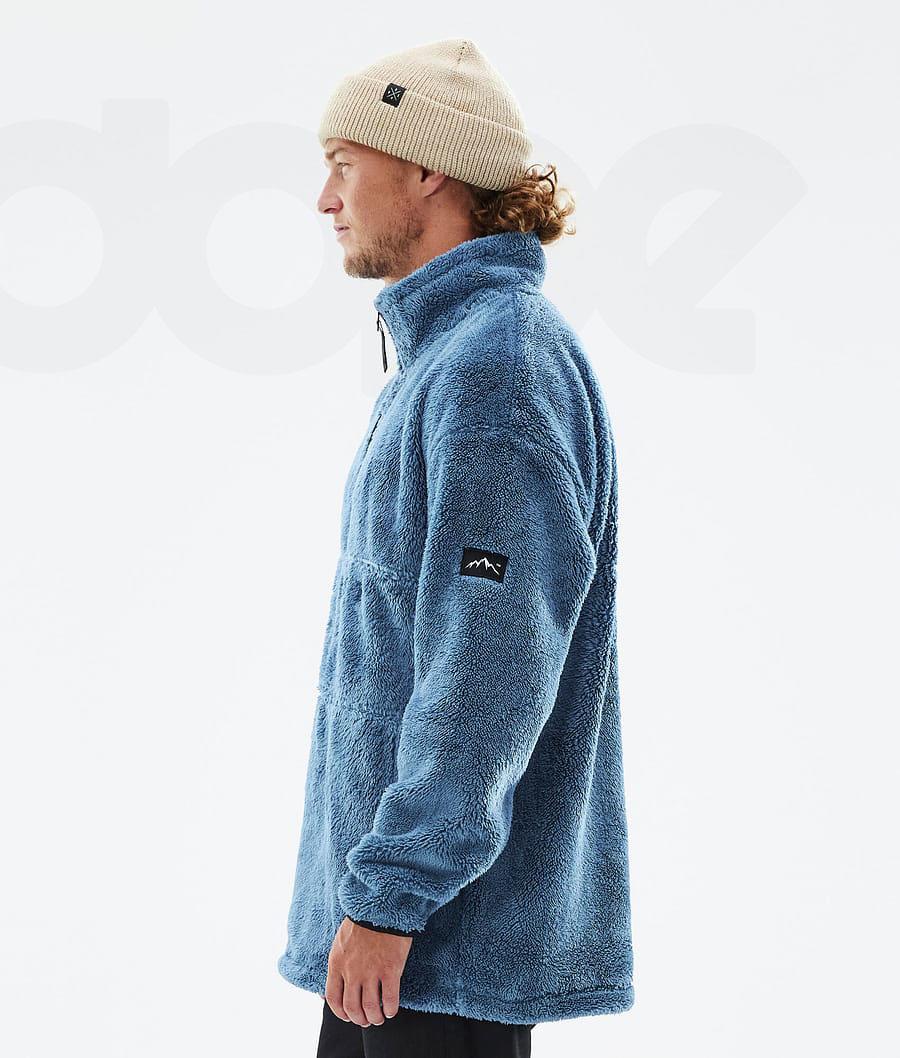 Blue Men's Dope Pile Fleece | NZ_D1488