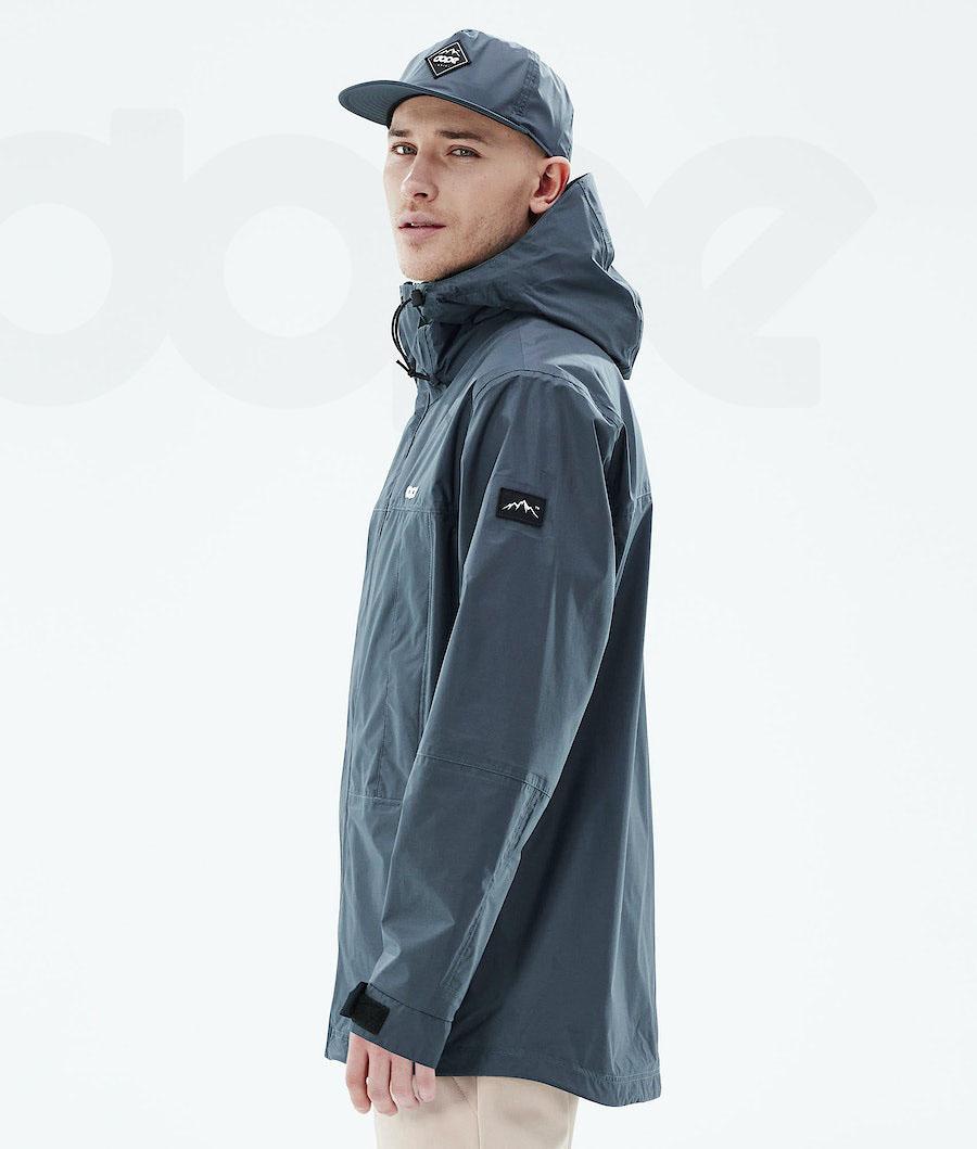 Blue Men's Dope Ranger Light Outdoor Jackets | NZ_D1252