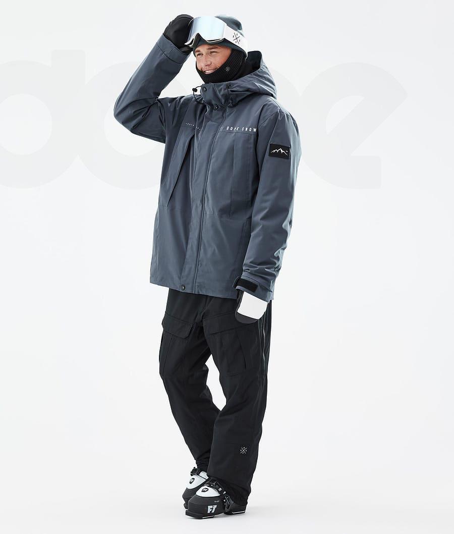 Blue Men's Dope Ranger Ski Jackets | NZ_D1776