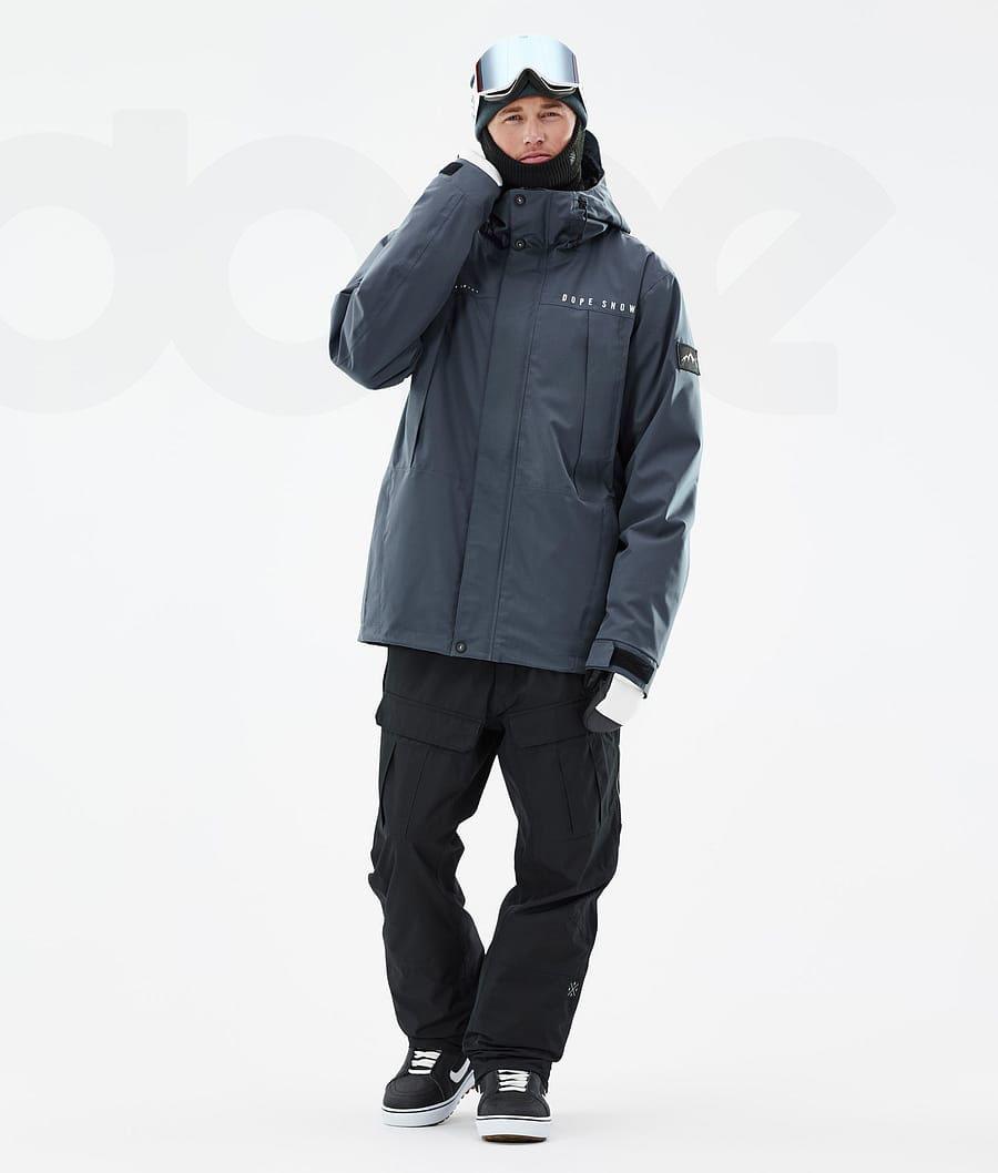 Blue Men's Dope Ranger Snowboard Jackets | NZ_D1331