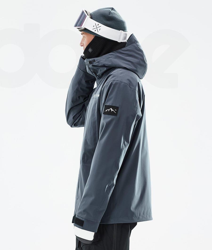 Blue Men's Dope Ranger Snowboard Jackets | NZ_D1331