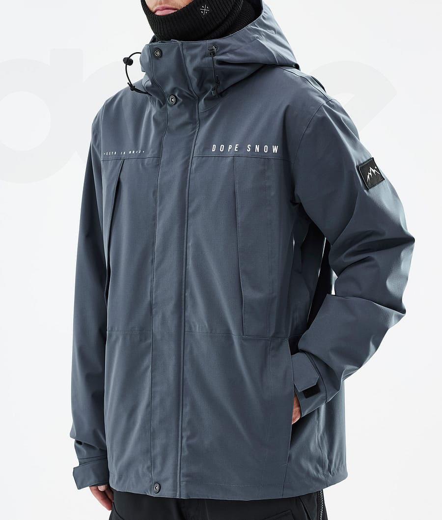 Blue Men's Dope Ranger Snowboard Jackets | NZ_D1331