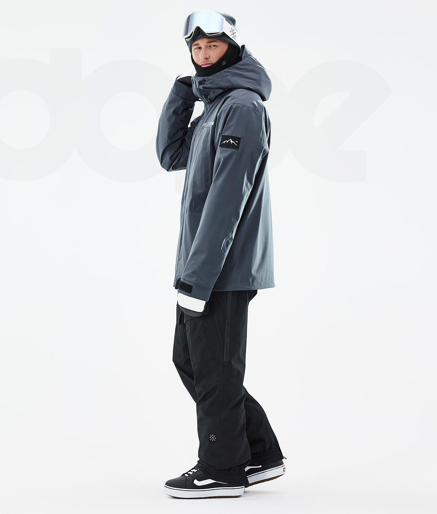 Blue Men's Dope Ranger Snowboard Jackets | NZ_D1331