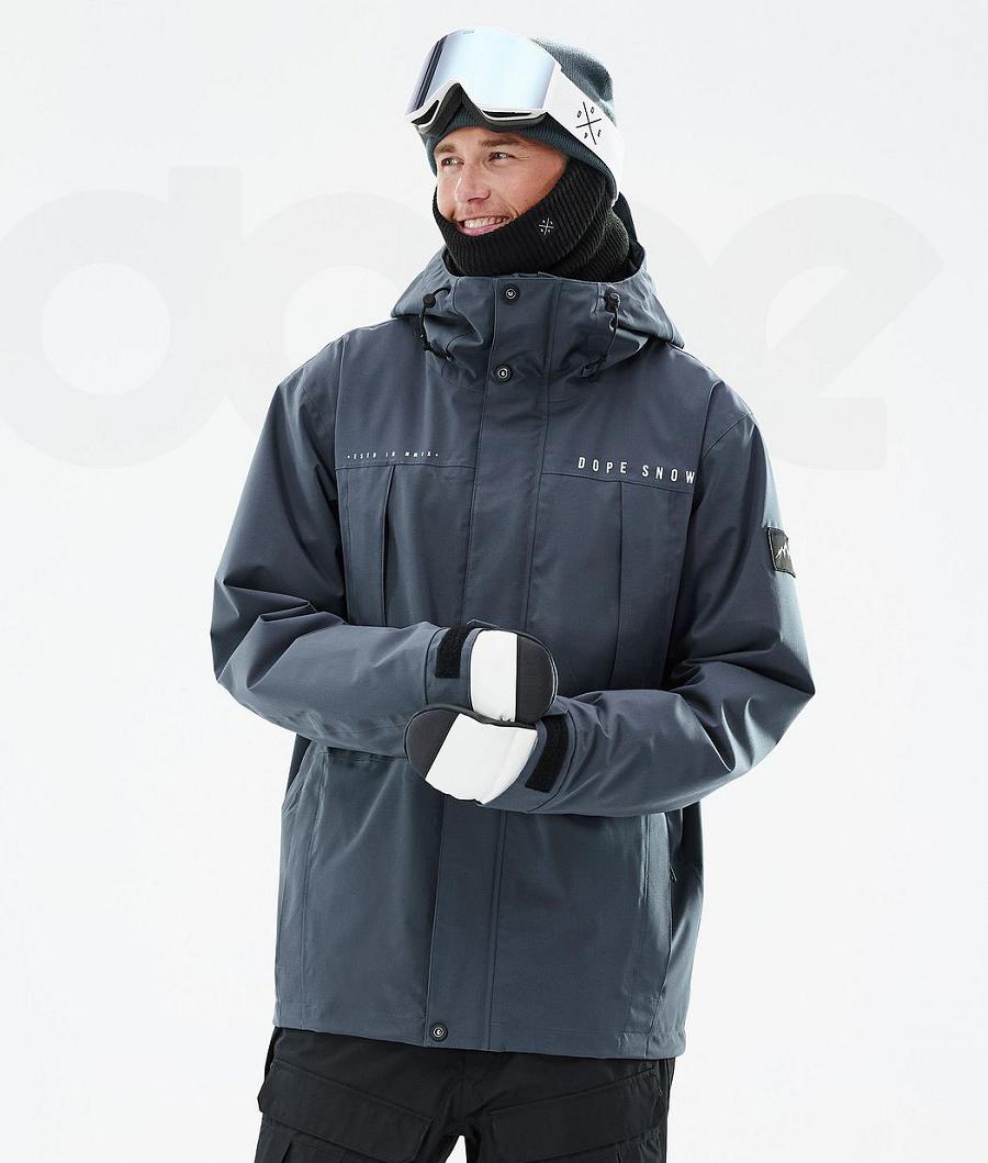 Blue Men\'s Dope Ranger Snowboard Jackets | NZ_D1331