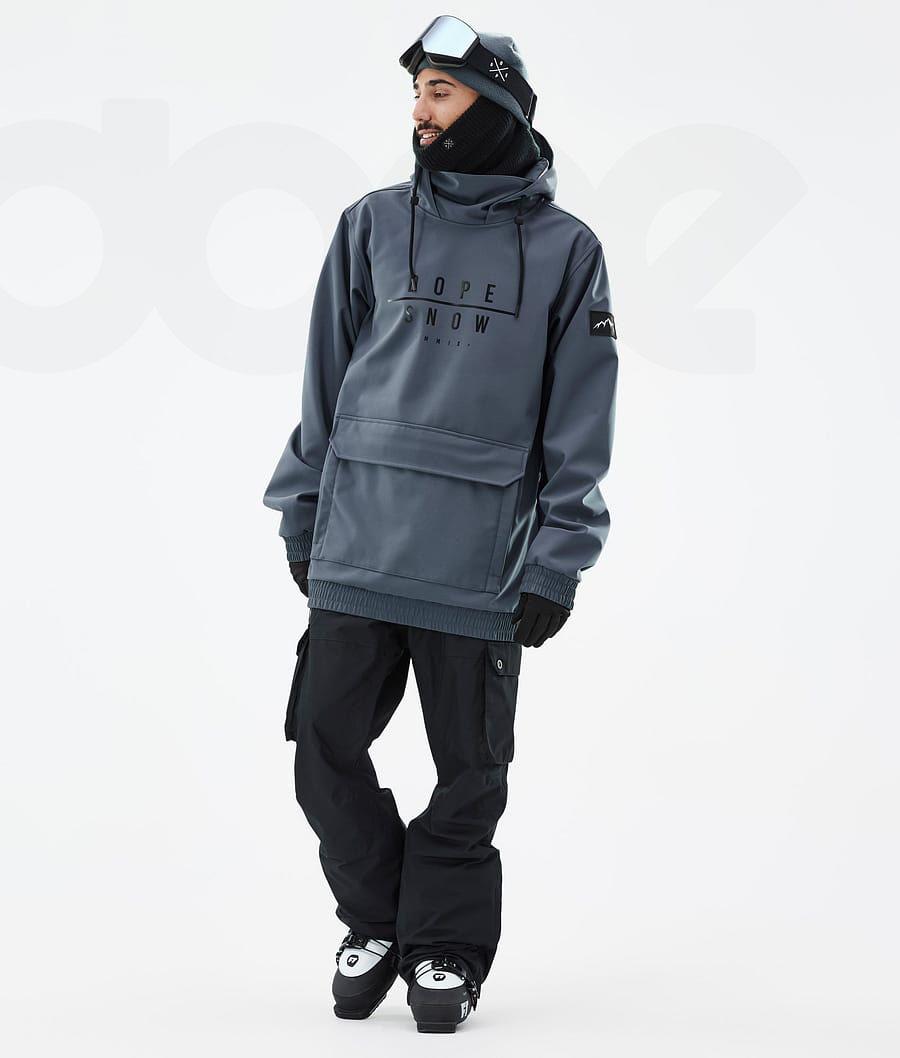 Blue Men's Dope Wylie Ski Jackets | NZ_D1656