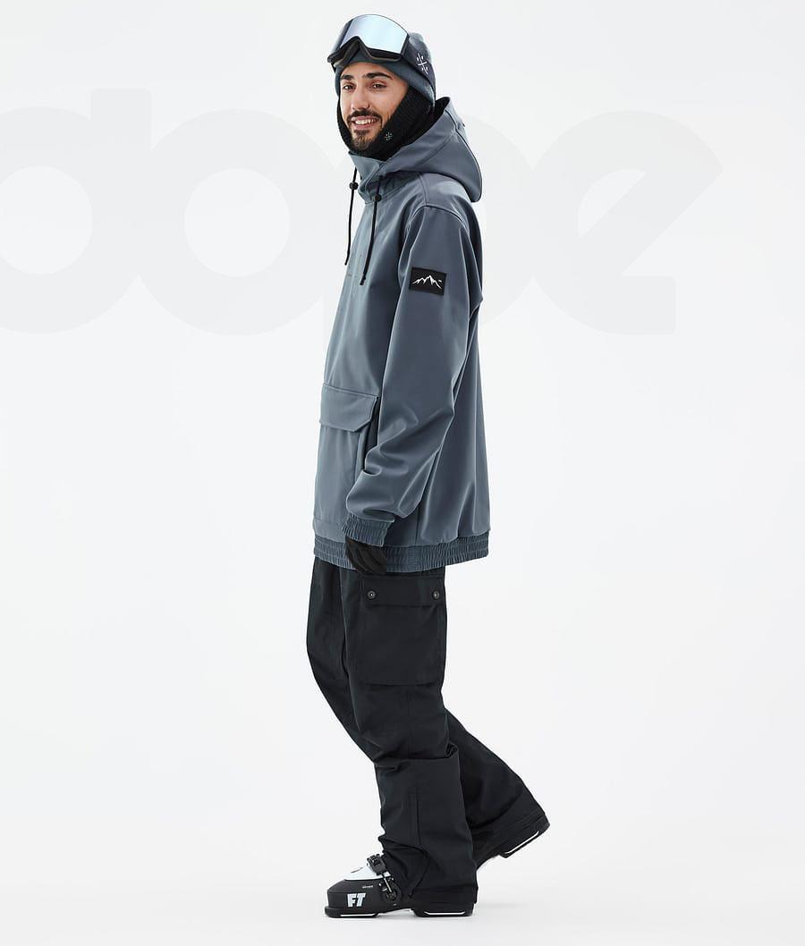 Blue Men's Dope Wylie Ski Jackets | NZ_D1656