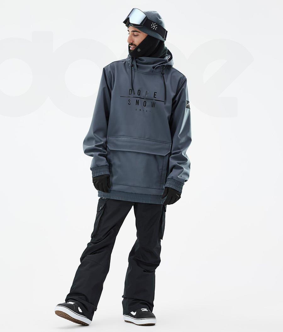 Blue Men's Dope Wylie Snowboard Jackets | NZ_D1930