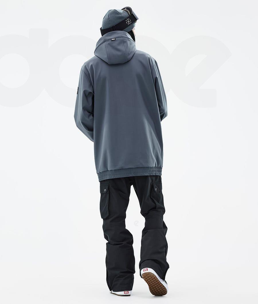 Blue Men's Dope Wylie Snowboard Jackets | NZ_D1930