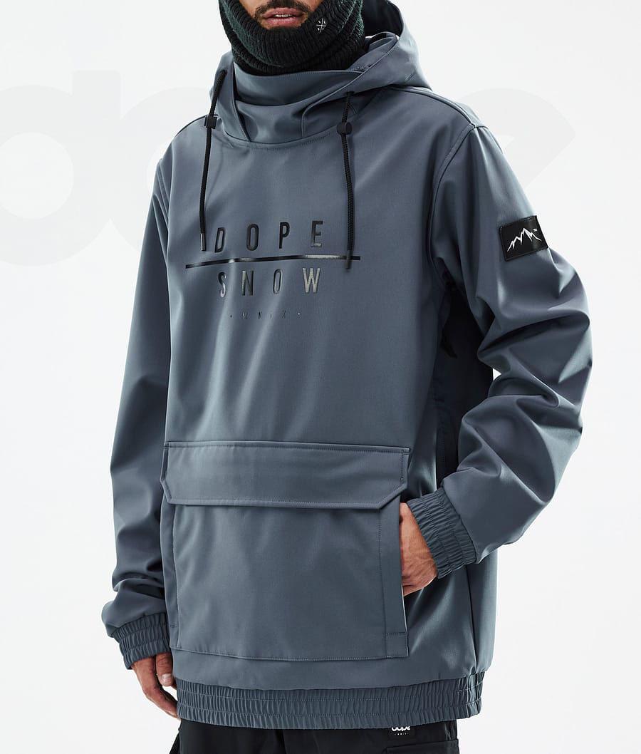 Blue Men's Dope Wylie Snowboard Jackets | NZ_D1930