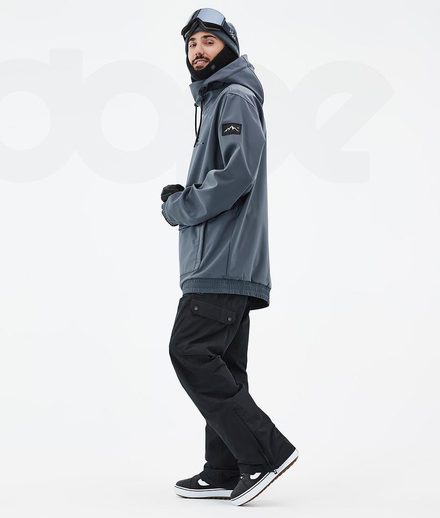 Blue Men's Dope Wylie Snowboard Jackets | NZ_D1930