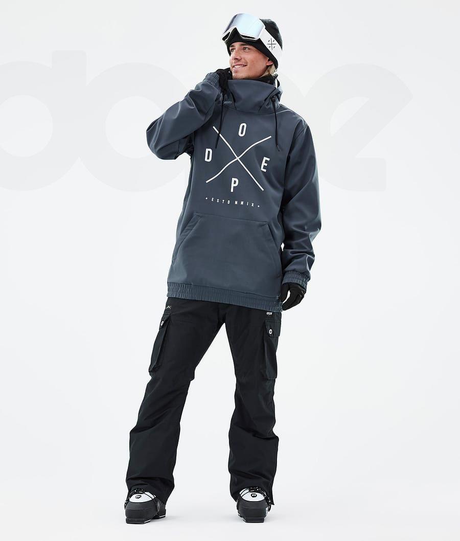 Blue Men's Dope Yeti Ski Jackets | NZ_D1404