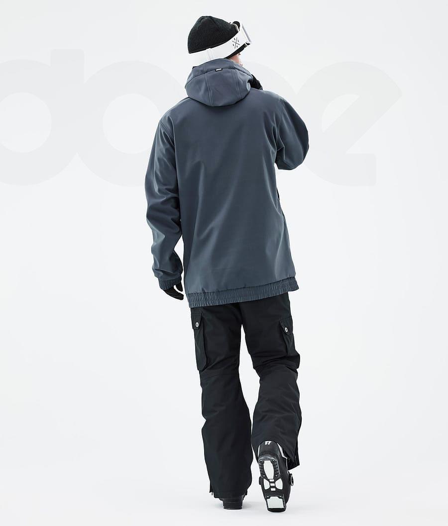 Blue Men's Dope Yeti Ski Jackets | NZ_D1404