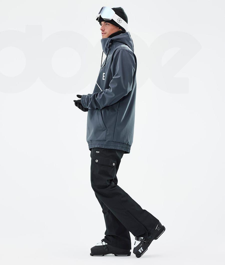 Blue Men's Dope Yeti Ski Jackets | NZ_D1404