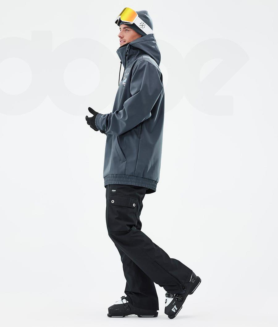 Blue Men's Dope Yeti Ski Jackets | NZ_D1419