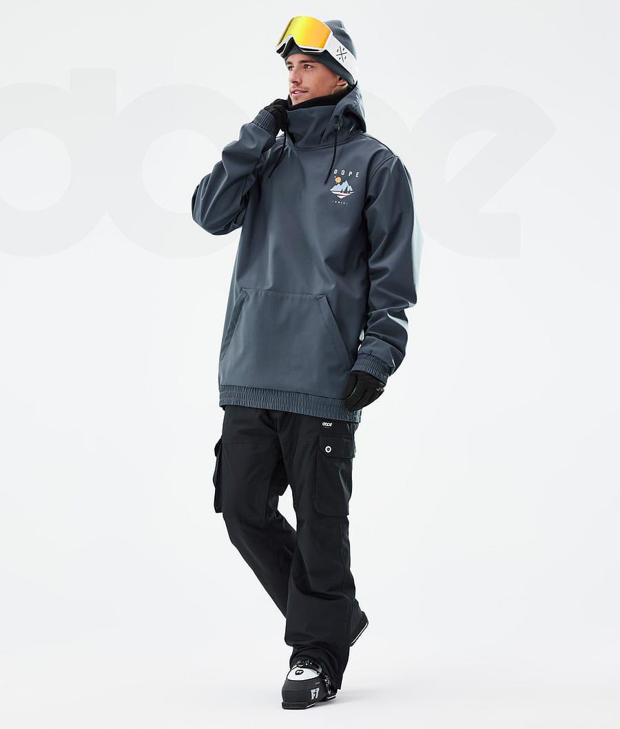 Blue Men's Dope Yeti Ski Jackets | NZ_D1419