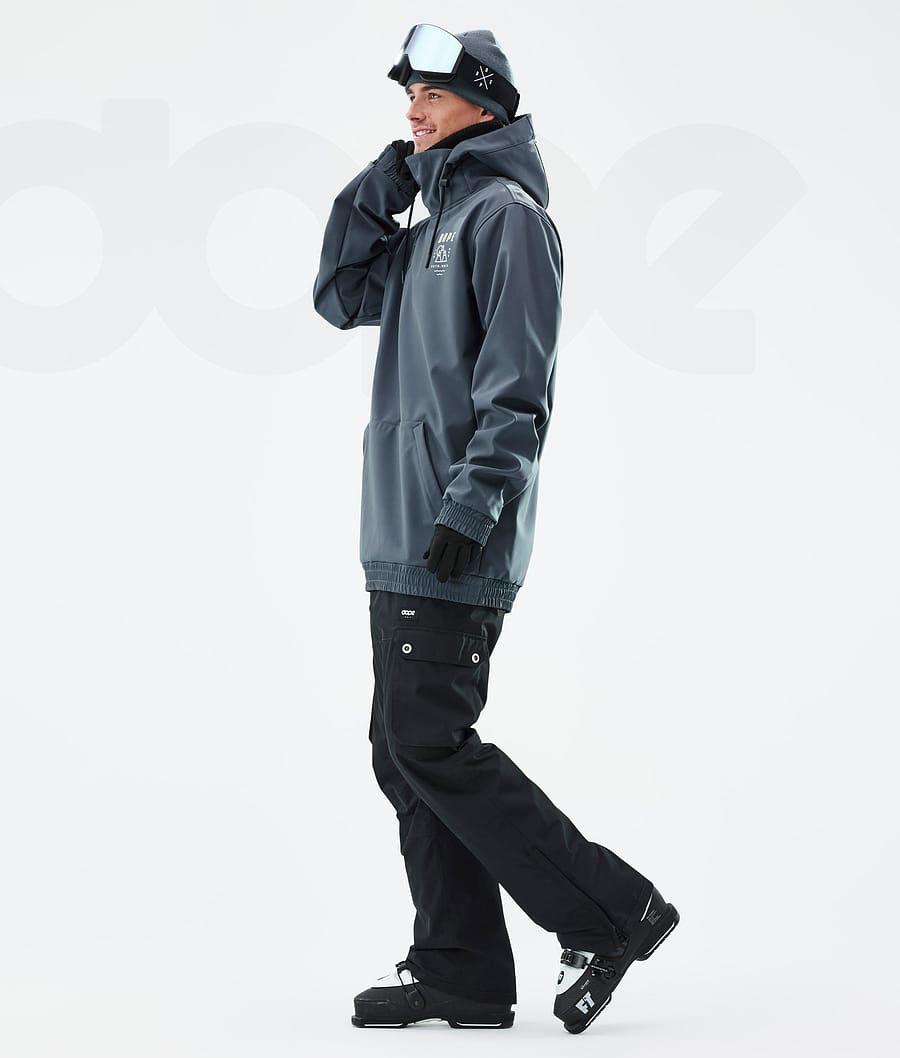 Blue Men's Dope Yeti Ski Jackets | NZ_D1602