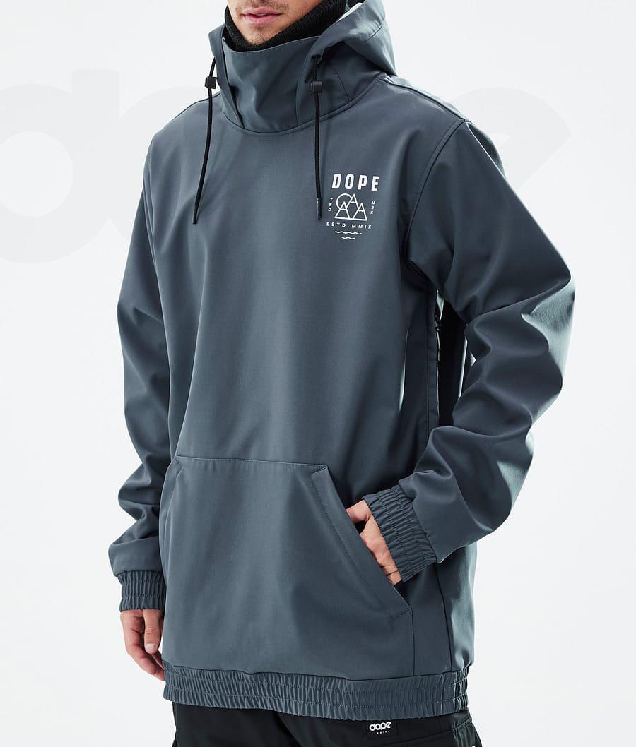 Blue Men's Dope Yeti Ski Jackets | NZ_D1602