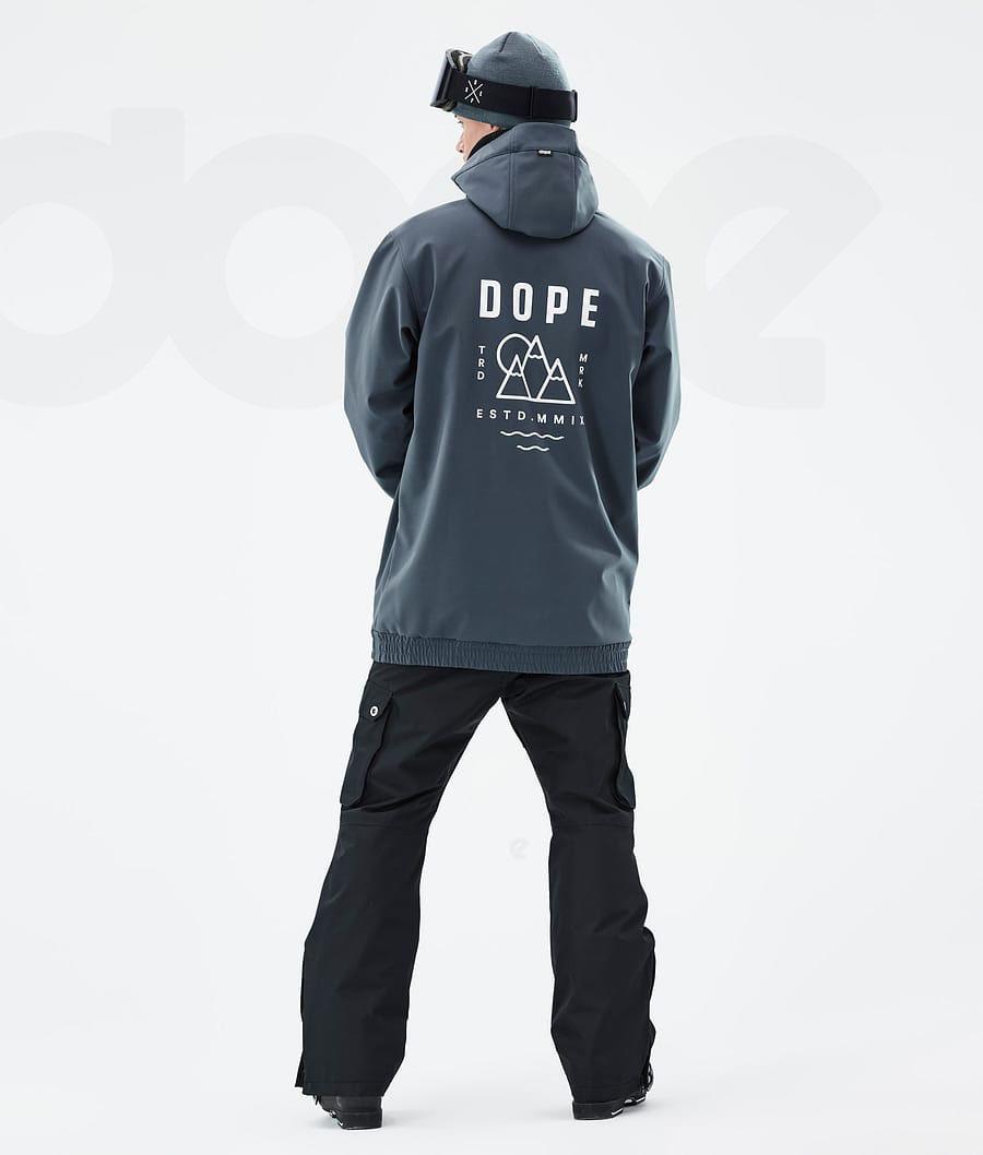 Blue Men's Dope Yeti Ski Jackets | NZ_D1602