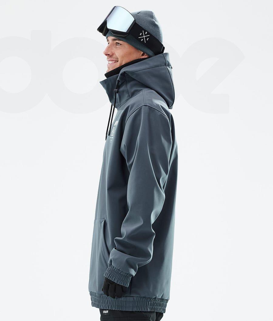 Blue Men's Dope Yeti Ski Jackets | NZ_D1602