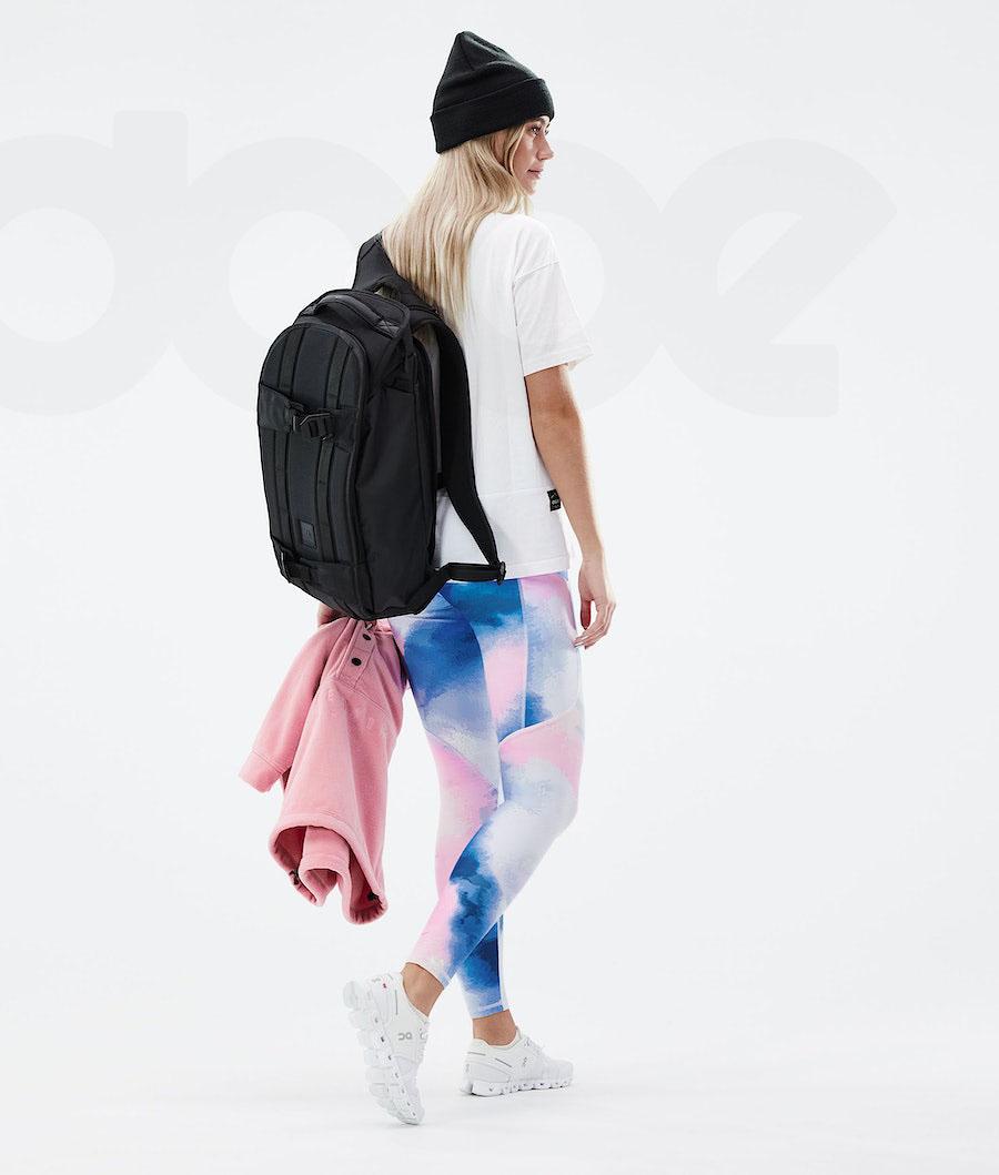 Blue / Pink Women's Dope Lofty Tech Leggings | NZ_D1932