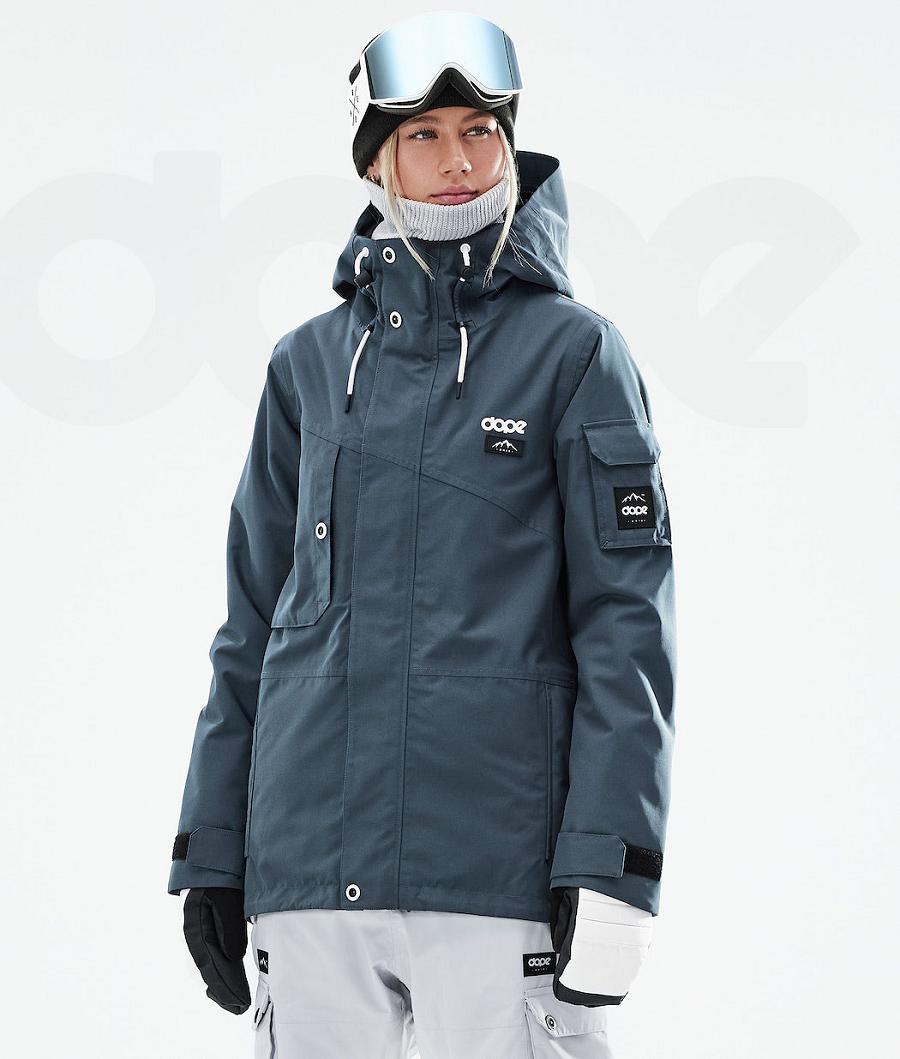 Blue Women\'s Dope Adept W 2021 Ski Jackets | NZ_D1684