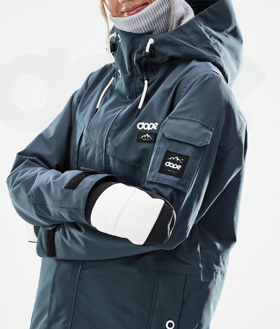 Blue Women's Dope Adept W 2021 Snowboard Jackets | NZ_D2397