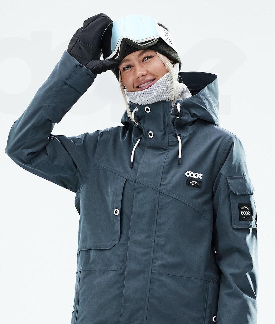 Blue Women's Dope Adept W 2021 Snowboard Jackets | NZ_D2397