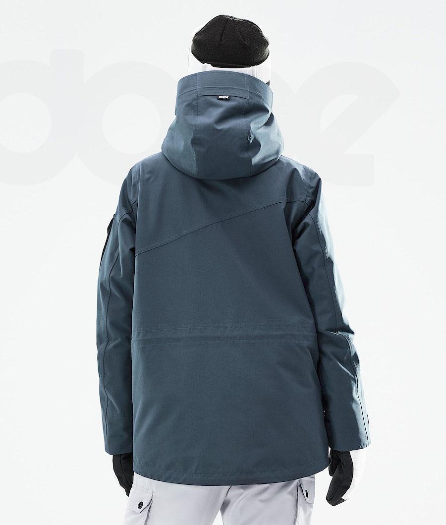Blue Women's Dope Adept W 2021 Snowboard Jackets | NZ_D2397