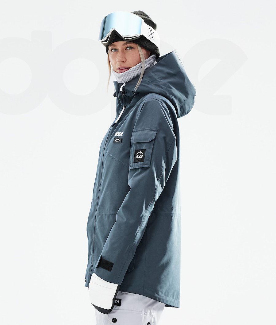 Blue Women's Dope Adept W 2021 Snowboard Jackets | NZ_D2397