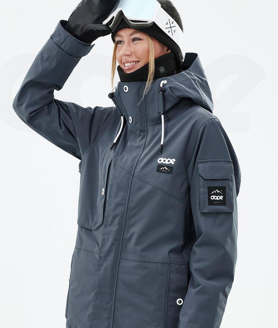 Blue Women's Dope Adept W Snowboard Jackets | NZ_D1509