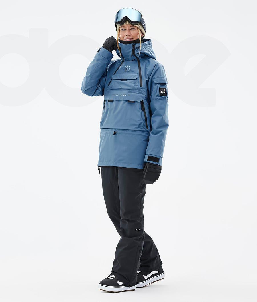 Blue Women's Dope Akin W Snowboard Jackets | NZ_D2017