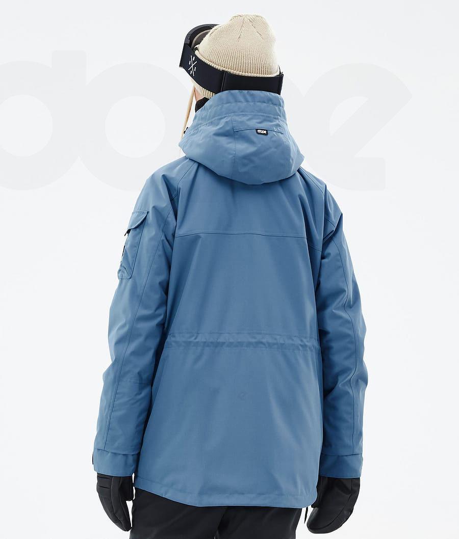 Blue Women's Dope Akin W Snowboard Jackets | NZ_D2017