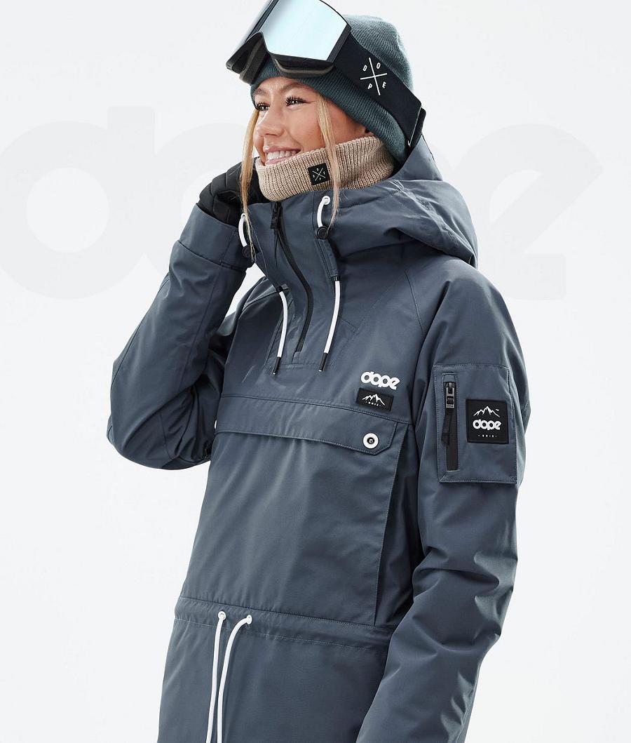 Blue Women's Dope Annok W Snowboard Jackets | NZ_D2183