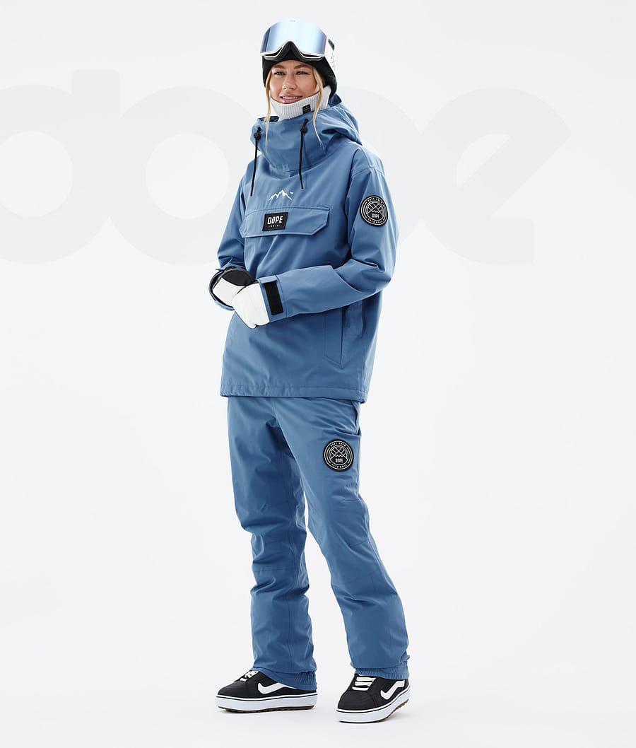 Blue Women's Dope Blizzard W Snowboard Jackets | NZ_D1060
