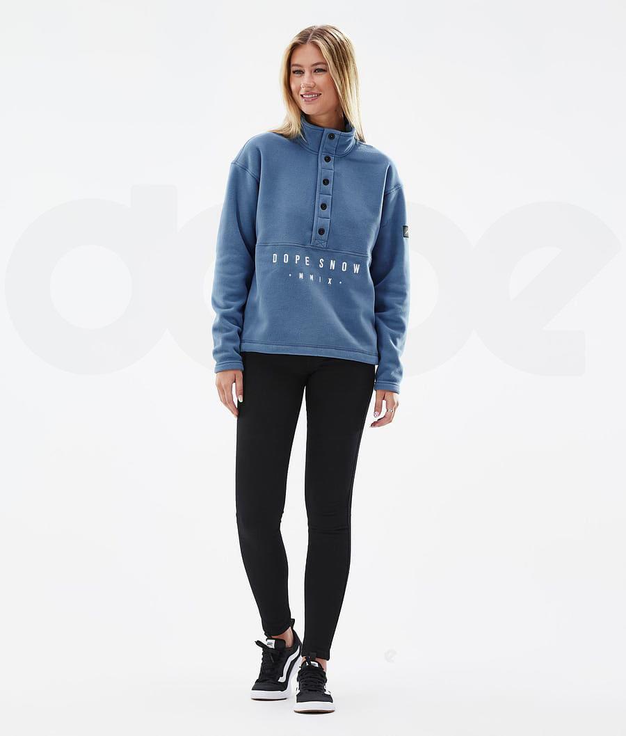 Blue Women's Dope Comfy W Fleece | NZ_D1150