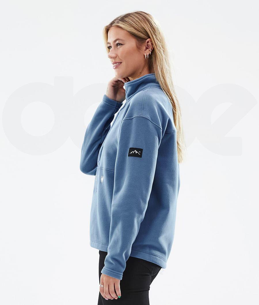 Blue Women's Dope Comfy W Fleece | NZ_D1150