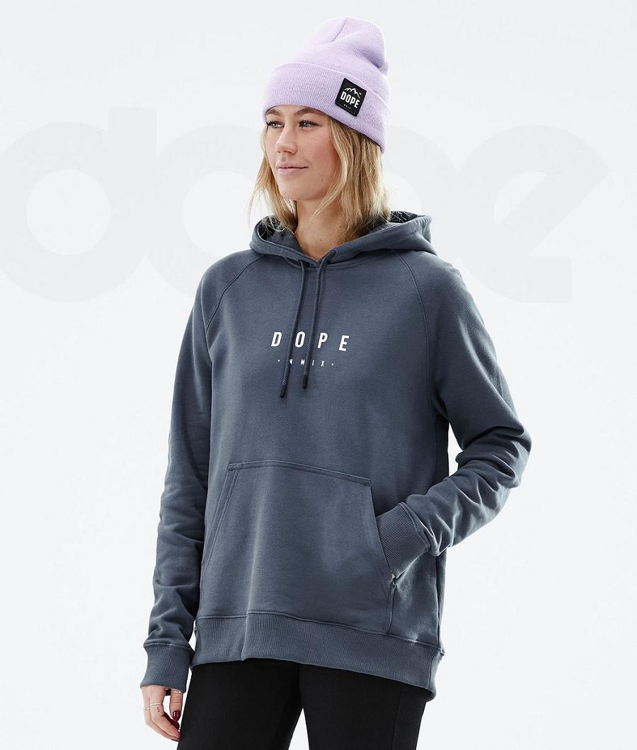 Blue Women's Dope Common W Hoodies | NZ_D1890