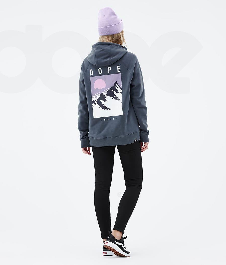 Blue Women's Dope Common W Hoodies | NZ_D1890